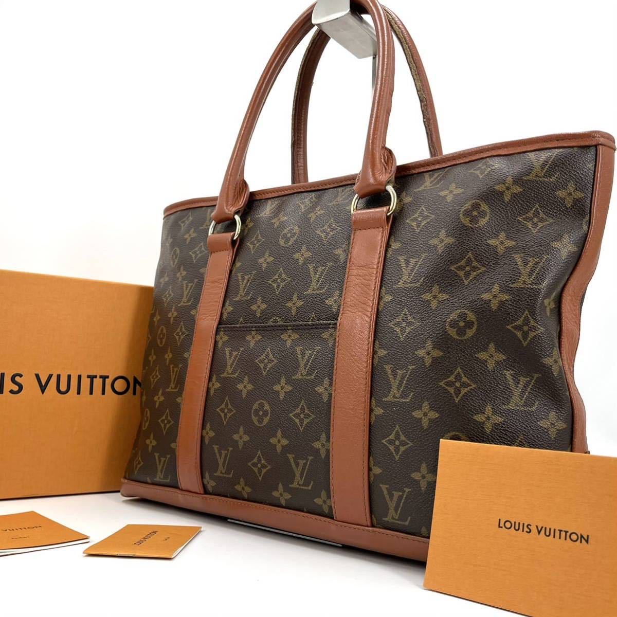 1円 定価万・極美品LOUIS VUITTON ルイヴィトン Wトート トート