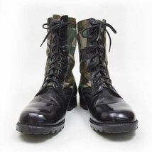 26cm相当　U.S.ARMY　Jungle Boots　ジャングルブーツ　レプリカ　サービスシューズ　アメリカ軍　革靴　ベトナム戦争　官給品　/U8059_画像3