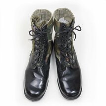 26cm相当　U.S.ARMY　Jungle Boots　ジャングルブーツ　レプリカ　サービスシューズ　アメリカ軍　革靴　ベトナム戦争　官給品　/U8059_画像2