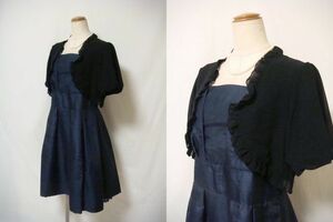 D890 new goods! bolero attaching car n tongue One-piece dark blue 13 number wedding two next . prompt decision 