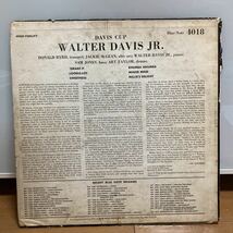 【LP】オリジ★ウォルター・デイビス・ジュニア / WALTER DAVIS JR. / デイビス・カップ / DAVIS CUP / BLUE NOTE BLP 4018 US盤 RVG MONO_画像2