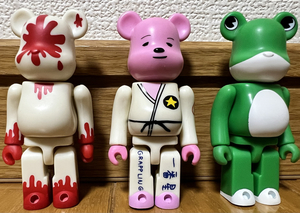 激レア！ BE@RBRICK シリーズ1 カード付 箱付き ベアブリック 11体 (ノーマル7体 ＋花くまゆうさく＋甲本ヒロト＋BASIC [＠]＋[C]）