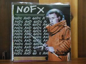 NOFX / PODS AND GODS 7 オレンジVINYL no use for a name TRANSPLANTS