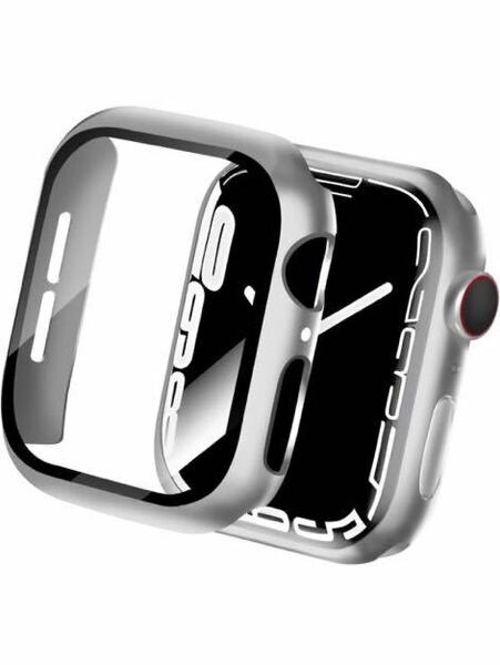 a-481 ANYOI Apple Watch 用ケース 41mm 保護 ケース アップルウォッチ8/7 41mm 対応 シルバー