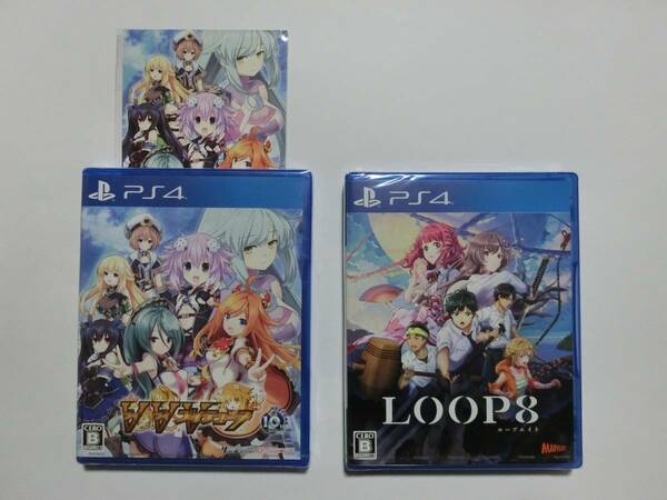 新品　※送料無料　PS4　LOOP8(ループエイト)/ブイブイブイテューヌ（初回特典付き）　２点セット