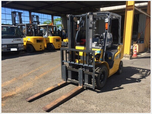 forklift Mitsubishi FDE25P-T 202010 128h ディーセル2.5t、マスト3000、フォーク1970