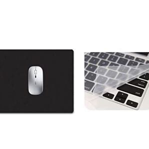 マウスパッド キーボードカバー セット ブラック