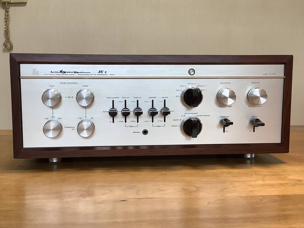 Yahoo!オークション -「luxman cl 35」(真空管アンプ) (アンプ)の落札