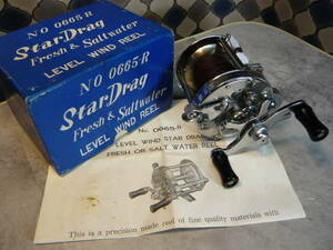 2 StarDrag Fresh＆Saltwater LEVEL WIND REEL Made In Japan