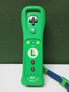 【Wii周辺機器】　Wiiリモコンプラス　ルイージ　動作確認済み　④