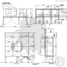 HRF-180A4FT3-1 ホシザキ 縦型 6ドア 冷凍冷蔵庫 200V 別料金で 設置 入替 回収 処分 廃棄_画像4