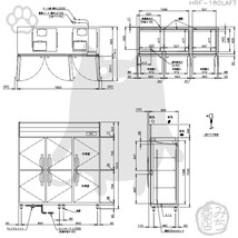 HRF-180LAFT ホシザキ 縦型 6ドア 冷凍冷蔵庫 100V 別料金で 設置 入替 回収 処分 廃棄_画像4