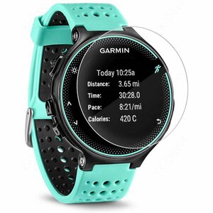 ガーミン Garmin 235J 230J 225J 220J 620J 630J 625J ガラスフィルム 2枚 0.3mm 2.5Dラウンドエッジ加工 指紋防止 硬度9H 飛散防止