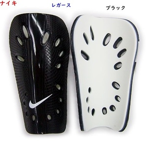 レガース/黒/ブラック/Mサイズ/サッカー/ナイキ/シンガード/すねあて/1540円即決 