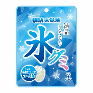 UHA味覚糖　氷グミ　ソーダ味　40g　6袋セット　送料無料