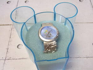 東京ディズニーランド20周年 記念腕時計　ティンカーベル　マルチデーパスポート キャンペーン品//限定非売品　USED/ケース付き