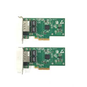 K5060962 Silicom PE2G2B18-HT-R Dual Port Copper Gigabit Ethernet Adapter 2点【現状お渡し品】