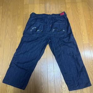 エヴィス EVISU 黒ペイント　w36