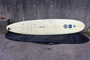 ★ Limited Limited Pyzel/Piezel Long Board Aloha Model 9'6 "x 23" x 3 1/8 "Жесткий корпус Finn"