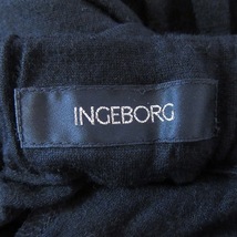 #anc インゲボルグ INGEBORG パンツ 黒 ワイド レディース [812871]_画像6