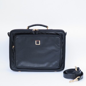 #anb ロエベ LOEWE ブリーフケース・書類かばん 黒 ショルダーストラップ付き レザー メンズ [775359]