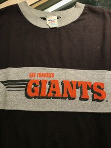 USAアメリカ80sビンテージ古着champion3色トリコタグSANFRANCISCO GIANTS/MLBメジャーリーグ野球巨人カリフォルニア西海岸サーフスケーター