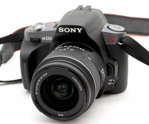 SONY/ソニー DSLR-A330 α330 ダブルズームレンズキット デジタル一眼レフカメラ DT18-55mm F3.5-5.6/DT55-200mm F4-5.6