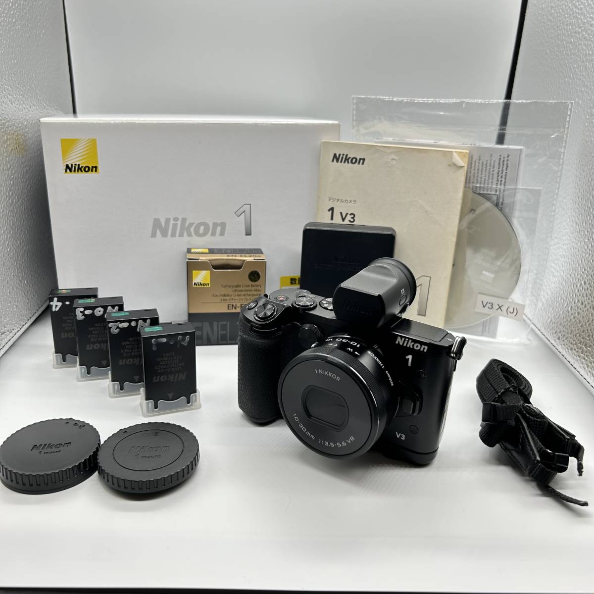 Yahoo!オークション -「nikon 1 v3 プレミアムキット」の落札相場