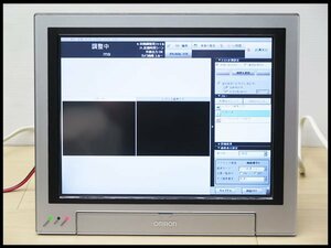 ●美品! OMRON/オムロン 画像センサ コントローラ FZ3-900 液晶一体タイプ 【現状品】 2カメラタイプ タッチパネル DC24V 画像センサー