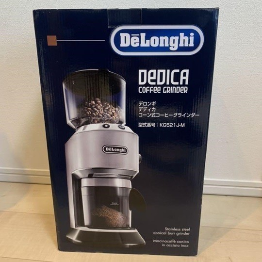 デロンギ デディカ コーン式コーヒーグラインダー KG521J オークション 