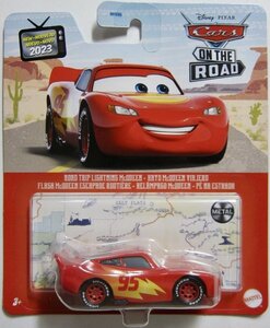 マテル カーズ 2023 ロードトリップ ライトニング マックィーン ミニカー CARS ON THE ROAD TRIP LIGHTNING McQUEEN カーズオンザロード