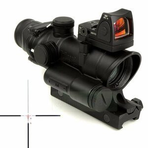 TA02/ RMR ：ACOG タイプ レティクル発光 4倍スコープ