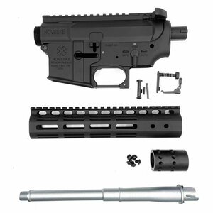 E&C NOVESKE N4 DEVGRU レシーバーキット スタンダード電動ガン M4/M16用 ブラック