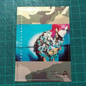 hide trading card No.116 / inspection PSYENCE HIDE YOUR FACE hide with spread beaver Zilch XJAPAN T-shirt poster YOSHIKI Toshl