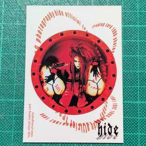 hide trading card No.020 20 / inspection PSYENCE HIDE YOUR FACE hide with spread beaver Zilch XJAPAN T-shirt poster YOSHIKI Toshl
