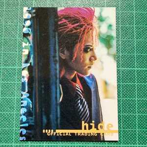 hide коллекционная карточка No.042 42 / осмотр PSYENCE HIDE YOUR FACE hide with spread beaver Zilch XJAPAN футболка постер YOSHIKI Toshl