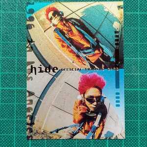 hide trading card No.101 / inspection PSYENCE HIDE YOUR FACE hide with spread beaver Zilch XJAPAN T-shirt poster YOSHIKI Toshl