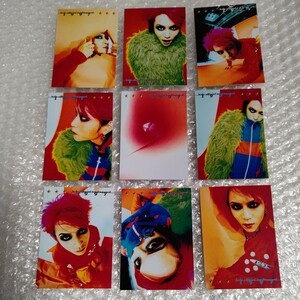 hide trading card No.73~81 9 pieces set / inspection PSYENCE HIDE YOUR FACE hide with spread beaver Zilch XJAPAN T-shirt YOSHIKI