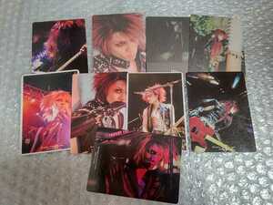 DIR EN GREY trading card Die 9 sheets / inspection sukekiyo capital .Toshiya Shinya T-shirt towel poster MADARANINGEN PHALARIS 19990120