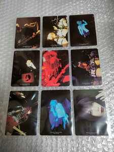 DIR EN GREY trading card 9 pieces set A / inspection sukekiyo capital .Die Toshiya Shinya T-shirt towel MADARANINGEN PHALARIS 19990120