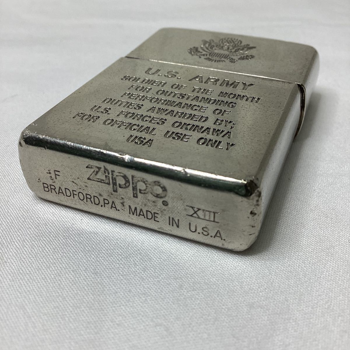 ZIPPO Ⅷ ジッポ ジッポライター U.S.ARMY made in USA ジッポー