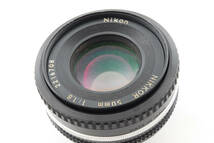 ☆ニコン/Nikon Ai-S Nikkor 50mm F1.8 (パンケーキ型)　♯1619_画像4