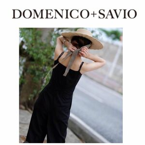 DOMENICO+SAVIO raw silk all-in-one キャミソール　オールインワン　バックオープン