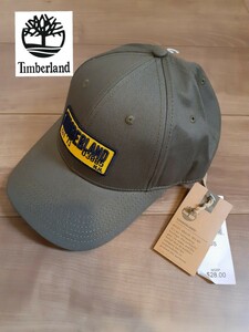 新品未使用タグ有り ティンバーランド】LOGO EMBROIDERY CAP Timberland ベースボールキャップ 帽子 アウトドア フェスに◆