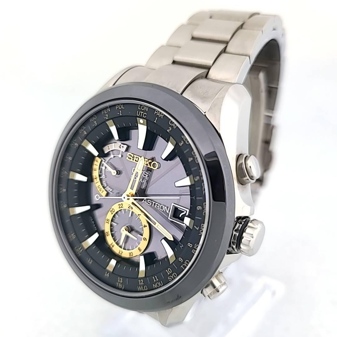 絶品】 【中古】SEIKOアストロン チタン製コマ＆中留 7X52-0AA0用 金属