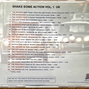 CD V.A./Shake Some Action Vol. 1 UK パワーポップ ネオモッズ 初期パンク ニューウェイブ 70s 80s Powerpop Neo Mods Punk New Waveの画像2