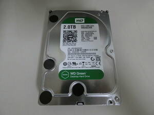  ★HDD ハードディスク WesternＤigital 【WD20EZRX-22D8PB0】 2TB/2000GB(3.5インチ)　 M01325