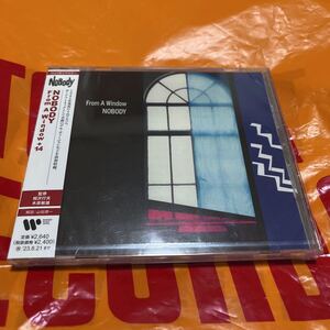 ノーバディ NOBODY FROM A WINDOW (+14) 新品未開封　相沢行夫　木原敏雄　矢沢ファミリー　タワレコ　モノクロームの夏　2023年リマスター