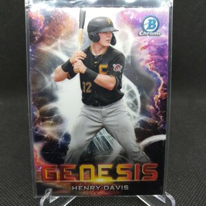 MLBデビュー！ 2021 topps bowman chrome henry davis