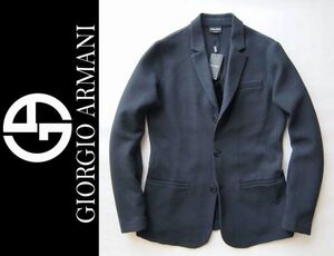 ◆本物◆GIORGIO ARMANI ◆極上リッチ軽快◎凸織ストレッチジャケット56 新品